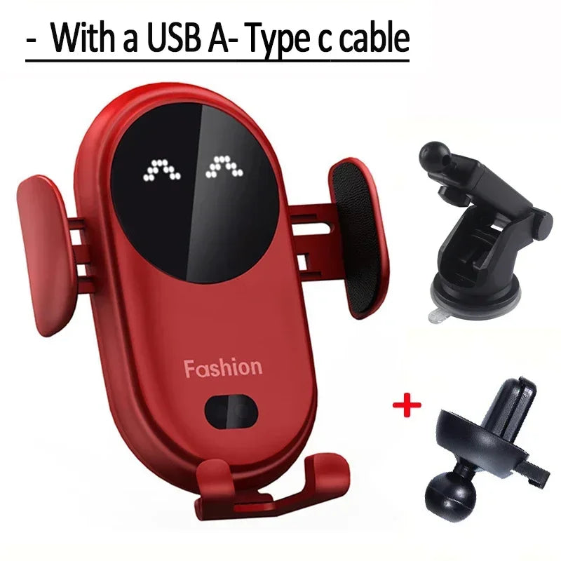 FASHION 15W Hızlı araba şarj ve telefon tutucu